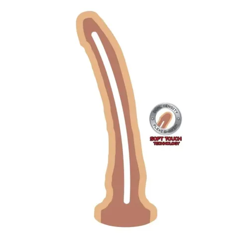 GET REAL - DUAL DENSITY DONG 23,5 CM NATURAL