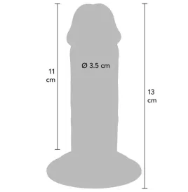 GET REAL - DELUXE DICKER DOPPELDICHTER TPE-PENDIGES, 13 CM