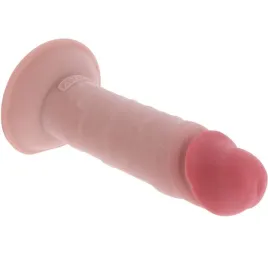 GET REAL - DILDO DELUXE DONG GRUESO DE DOBLE DENSIDAD TPE 20 CM