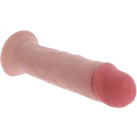 GET REAL - PÉNIS DE LUXE ÉPAIS DOUBLE DENSITÉ EN TPE 25,5 CM