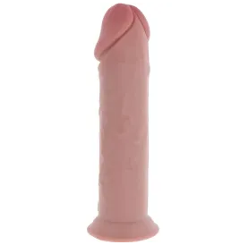 GET REAL - DILDO DELUXE DONG GRUESO DE DOBLE DENSIDAD TPE 32 CM