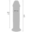 GET REAL - PÉNIS DE LUXE ÉPAIS DOUBLE DENSITÉ EN TPE 32 CM GET REAL - PÉNIS DE LUXE ÉPAIS DOUBLE DENSITÉ EN TPE 32 CM