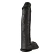 KING COCK - DILDO REALISTICO CON TESTICOLI 38 CM NERO KING COCK - DILDO REALISTICO CON TESTICOLI 38 CM NERO