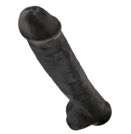 KING COCK - DILDO REALISTA CON TESTÍCULOS 38 CM COLOR NEGRO