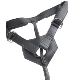 KING COCK - HARNESS CON PENE REALÍSTICO NATURAL 20.3 CM