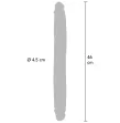 GET REAL - DOUBLE-ENDED SILICONE DILDO CARAMEL 46 CM GET REAL - DOUBLE-ENDED SILICONE DILDO CARAMEL 46 CM