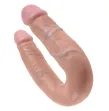 KING COCK - GODE DOUBLE PÉNÉTRATION 13.9 CM NATUREL KING COCK - GODE DOUBLE PÉNÉTRATION 13.9 CM NATUREL