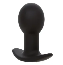 CALEXOTICS - ROCK BOTTOM ANAL PLUG 10 VIBRATIONS SILICONE BLACK