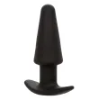 CALEXOTICS - ROCK BOTTOM TAPERED ANAL PLUG 10 VIBRACIONES SILICONE BLACK CALEXOTICS - ROCK BOTTOM TAPERED ANAL PLUG 10 VIBRACIONES SILICONE BLACK