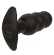 CALEXOTICS - ROCK BOTTOM PLUG ANAL CON CUENTAS 10 VIBRACIONES SILICONA NEGRO CALEXOTICS - ROCK BOTTOM PLUG ANAL CON CUENTAS 10 VIBRACIONES SILICONA NEGRO