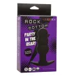 CALEXOTICS - ROCK BOTTOM BEADED ANAL PLUG 10 VIBRATIONS SILICONE BLACK CALEXOTICS - ROCK BOTTOM BEADED ANAL PLUG 10 VIBRATIONS SILICONE BLACK