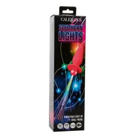 CALEXOTICS - SOUTHERN LIGHTS LIGHT UP LEUCHTENDE ANALSTECKER 10 VIBRATIONEN SILIKON ROSA