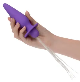 CALEXOTICS - SOUTHERN LIGHTS LIGHT UP PLUG ANALE 10 VIBRAZIONI SILICONE VIOLA