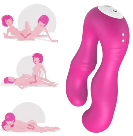 ARMONY - VIBRATEUR SERAPH DOUBLE TÉLÉCOMMANDE FUCHSIA