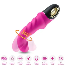 ARMONY - JOYBLADE DILDO VIBRADOR ROTADOR FUCSIA