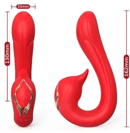 ARMONY - VIBRATEUR DELFIN MULTIPOSITION and EFFET CHALEUR ROUGE