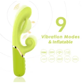 ARMONY - GONFIATORE PUNTO A PER STIMOLATORE VIBRATORE VERDE