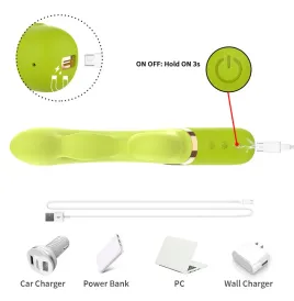ARMONY - INFLABE POINT A TO STIMULATOR VIBRATOR GREEN