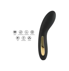 TOYJOY - SCHWARZER VIBRATOR MIT LEUCHTENDEM LICHT