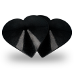 COQUETTE CHIC DESIRE - NIPPLE COVERS BLACK HEARTS COQUETTE CHIC DESIRE - NIPPLE COVERS BLACK HEARTS