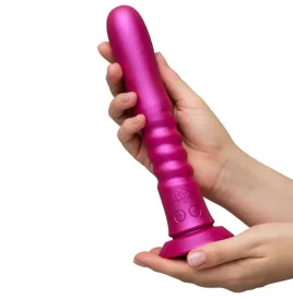 ROMP - JIGGLE UP AND DOWN VIBRATOR WITH PINK SUCTION CUP