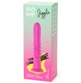 ROMP - JIGGLE VIBRATORE SU E GIÙ CON VENTOSA ROSA