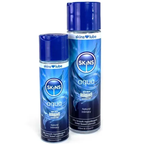 SKINS - AQUA LUBRIFIANT À BASE DEAU 130 ML