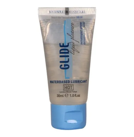 Lubrifiant à base deau HOT-GLIDE LIQUID PLEASURE 30 ml