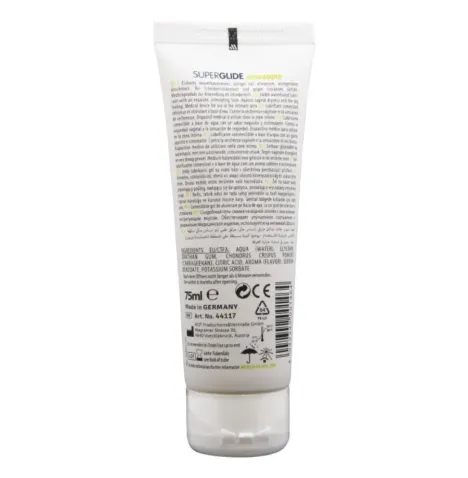 HOT - SUPERGLIDE LUBRIFIANT COMESTIBLE À BASE DEAU ANANAS 75 ML