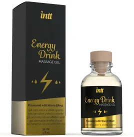 INTT MASSAGE and ORAL SEX - MASSAGEGEL MIT AROMATEM ENERGIE-CA-DRINK UND ERWÄRMUNGSEFFEKT