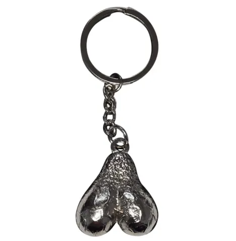 DIABLO PICANTE - SILBERNE EIER METALL-SCHLÜSSELANHÄNGER