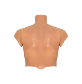 DESIDERIO NASCOSTO - MAGLIETTA ALTER EGO IN SILICONE CON TORSO MASCHILE E ADDOMINALI IN CARNE