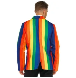 LEG AVENUE - BLAZER TIE RAINBOW S