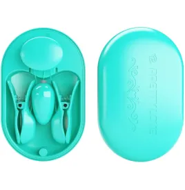 PRETTY LOVE - SCATOLA A SORPRESA PINZETTE PER ELETTROSTIMOLAZIONE BLU