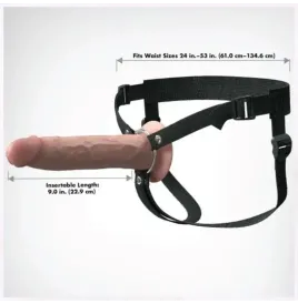 FANTASY X-TENSIONS - STRAP-ON CAVO REALISTICO ELITE 24,1 CM