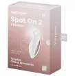SATISFYER - SPOT ON 2 VIBRADOR LAY-ON BLANCO SATISFYER - SPOT ON 2 VIBRADOR LAY-ON BLANCO