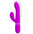 PRETTY LOVE - VIBRATEUR MULTIFONCTION G-SPOT FUCHSIA PRETTY LOVE - VIBRATEUR MULTIFONCTION G-SPOT FUCHSIA