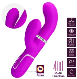 PRETTY LOVE - VIBRADOR PUNTO G MULTIFUNCIÓN FUCSIA