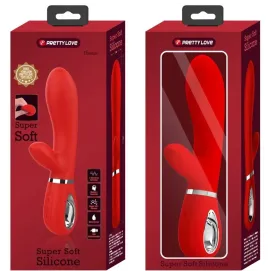 PRETTY LOVE - THOMAS MULTIFUNCTION G-SPOT VIBRATOR RED