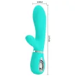 PRETTY LOVE - VIBRATORE MULTIFUNZIONE G-SPOT THOMAS VERDE ACQUA PRETTY LOVE - VIBRATORE MULTIFUNZIONE G-SPOT THOMAS VERDE ACQUA