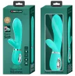 PRETTY LOVE - THOMAS MULTIFUNCTION G-SPOT VIBRATOR AQUA GREEN PRETTY LOVE - THOMAS MULTIFUNCTION G-SPOT VIBRATOR AQUA GREEN