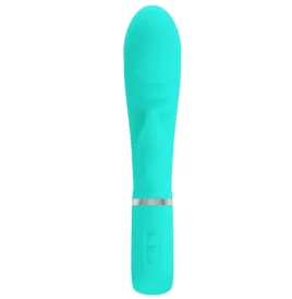 PRETTY LOVE - VIBRATEUR MULTIFONCTION G-SPOT PRESCOTT VERT AQUA