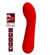 PRETTY LOVE - VIBRATEUR RECHARGEABLE FAUN ROUGE PRETTY LOVE - VIBRATEUR RECHARGEABLE FAUN ROUGE