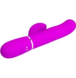 PRETTY LOVE - PERLITA VIBRADOR PUNTO G 3 EN 1 MULTIFUNCIÓN VIOETA