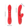 ARMONY - VIBRATORE STIMOLATORE PUNTO G E CLITORIDE CON LINGUA OSCILLANTE ROSSO ARMONY - VIBRATORE STIMOLATORE PUNTO G E CLITORIDE CON LINGUA OSCILLANTE ROSSO