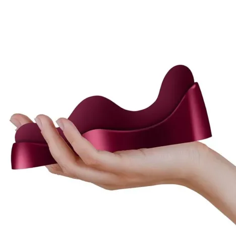 ROCKS-OFF - VIBRATORE PER PUNTO G ROSSO RUBY GLOW