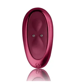 ROCKS-OFF - VIBRATORE PER PUNTO G ROSSO RUBY GLOW