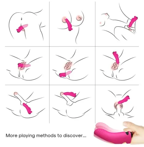 ARMONY - AURORA VIBRADOR DEDAL FUCSIA