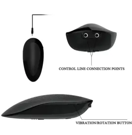 BAILE - OLIVER REALISTIC VIBRATOR WITH ROTATION FUNCTION