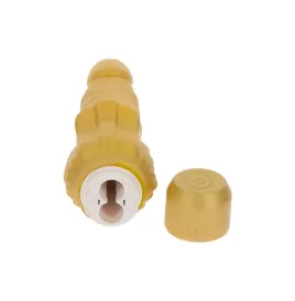 GET REAL - GOLD DICKER STIM VIBRATEUR OR